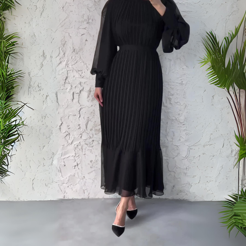 Hazel - Vestido Elegante Plissado
