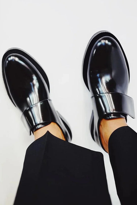 VIVIANA | Mocassins elegantes com tiras