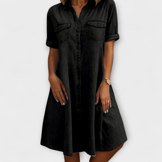 Casual A-Linha Vestido