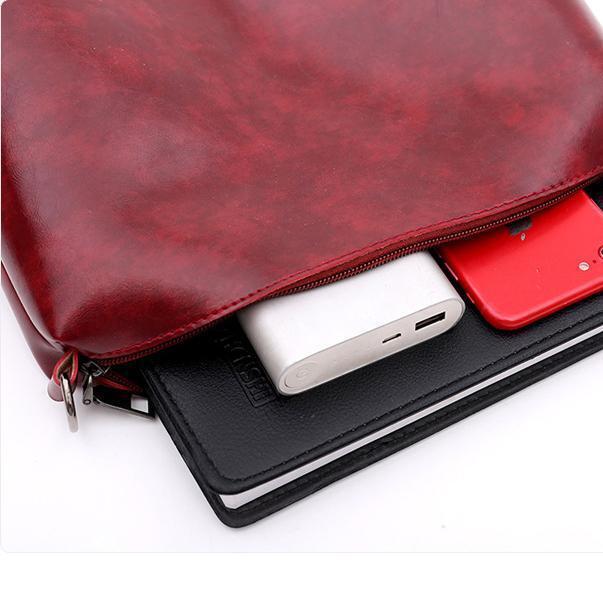 Riley - Conjunto de Bolsas de Couro Vintage Soft com 4 Peças