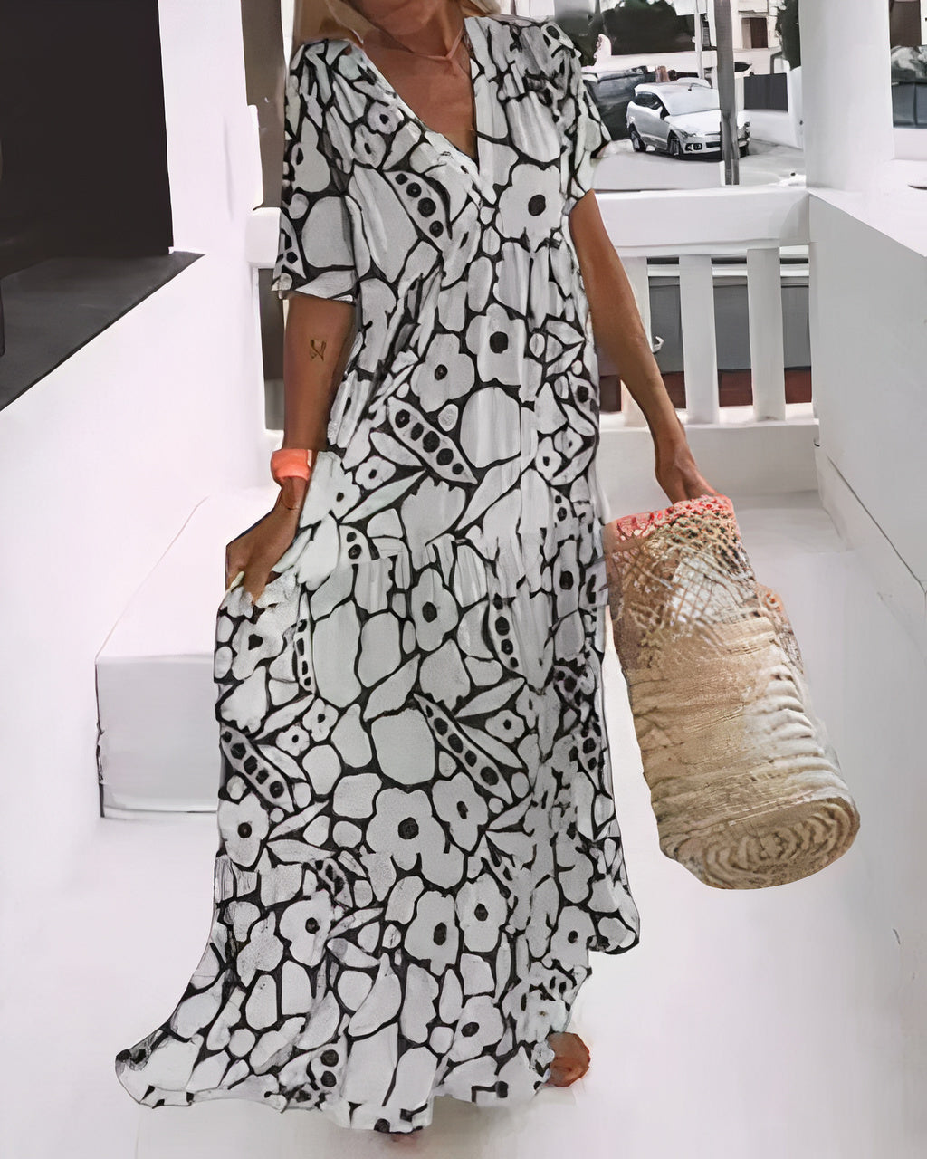 Quinn - Vestido de Verão Relaxado