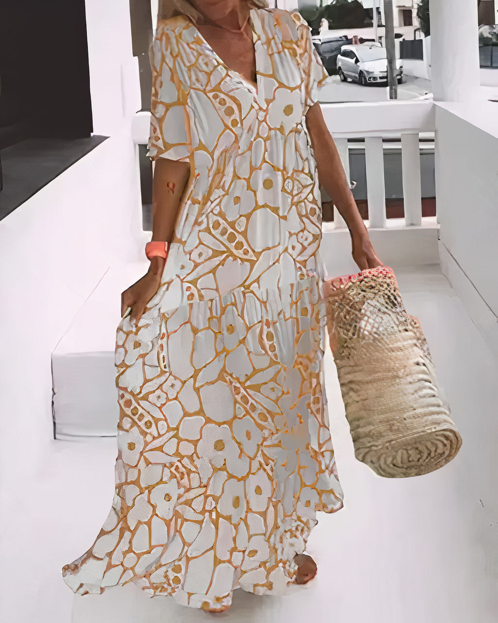 Quinn - Vestido de Verão Relaxado