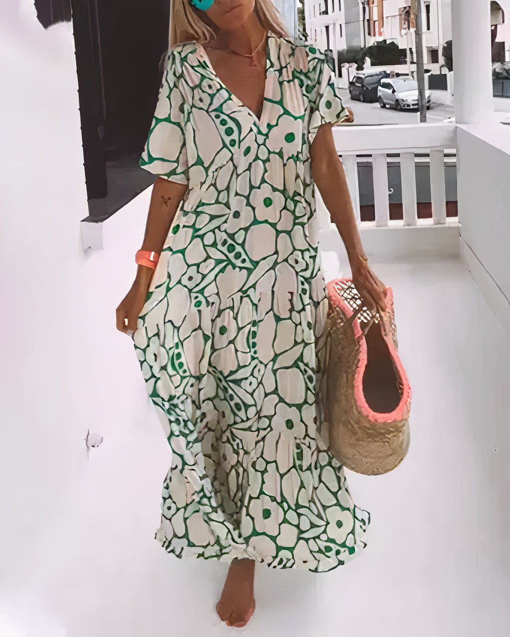 Quinn - Vestido de Verão Relaxado