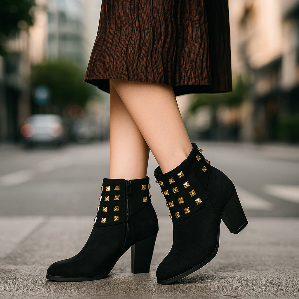 Corvella com Tacão Botas
