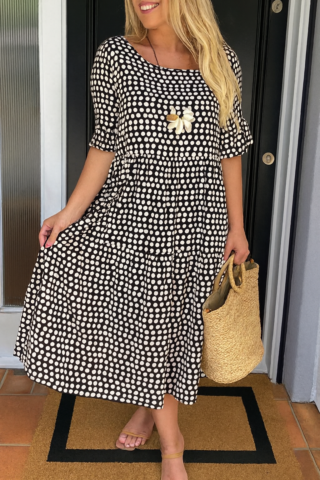 Iris | Vestido Midi Sable