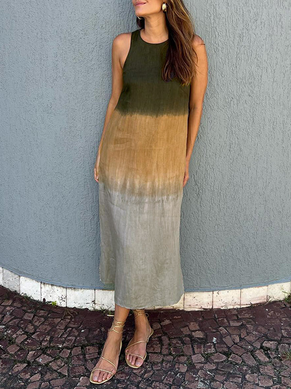 Heather - Vestido Casual Gradiente