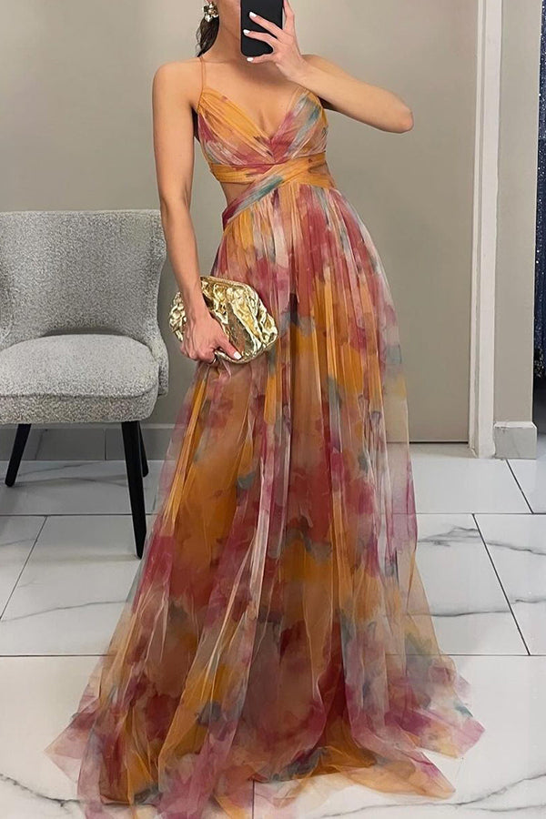 Esme – Vestido Fluido com Estampa