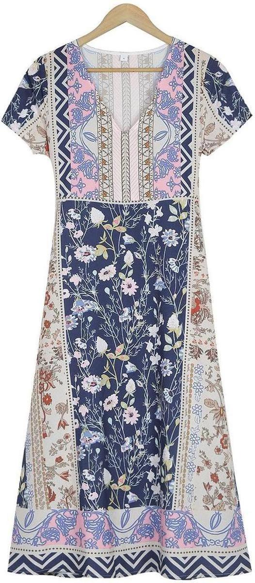 Indira - Vestido Estampado Boho