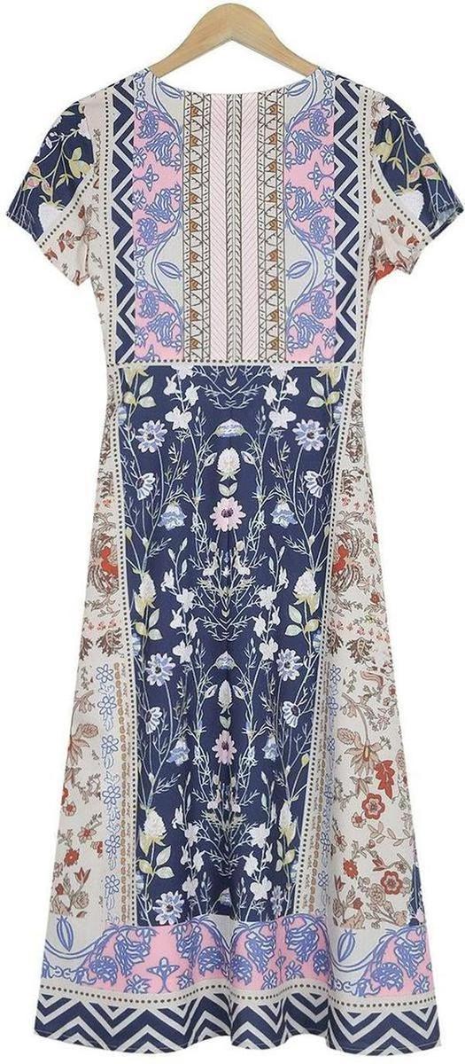 Indira - Vestido Estampado Boho