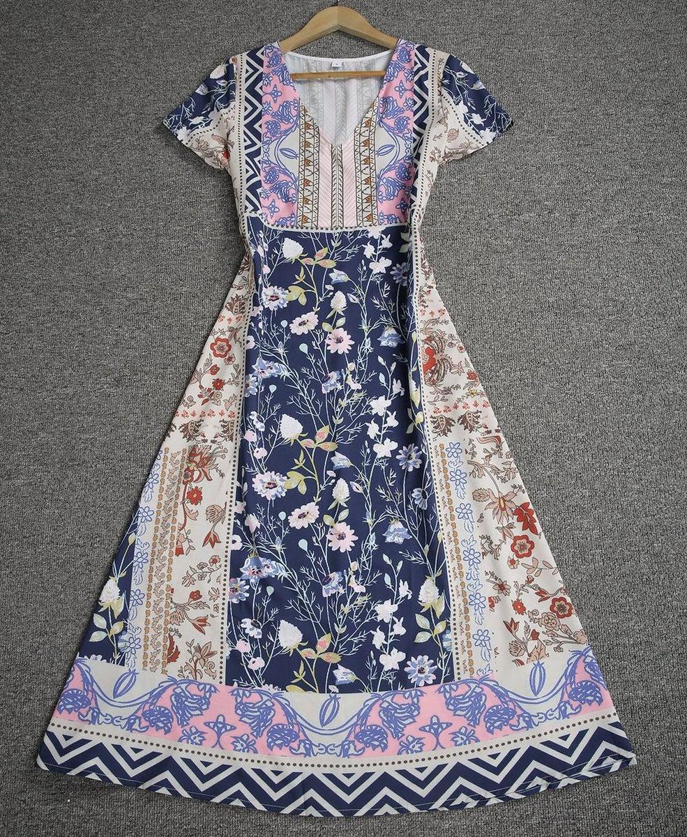 Indira - Vestido Estampado Boho