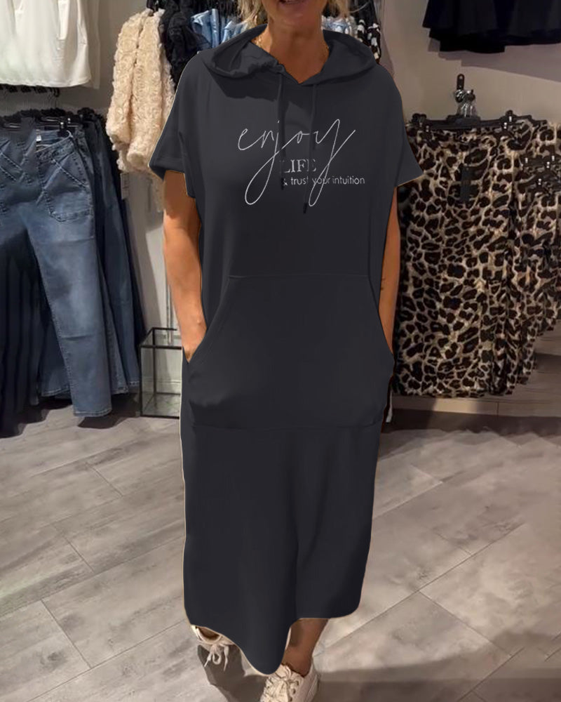 Bridget - Vestido Moletom Casual