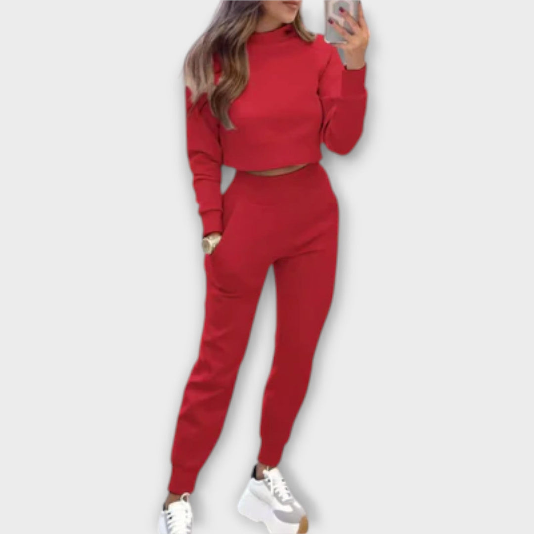 Aurora - Conjunto de Moletom Casual