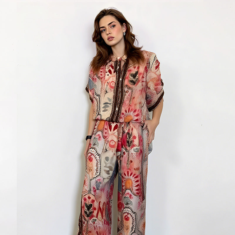 Conjunto de duas peças estampado Harbour Bloom™