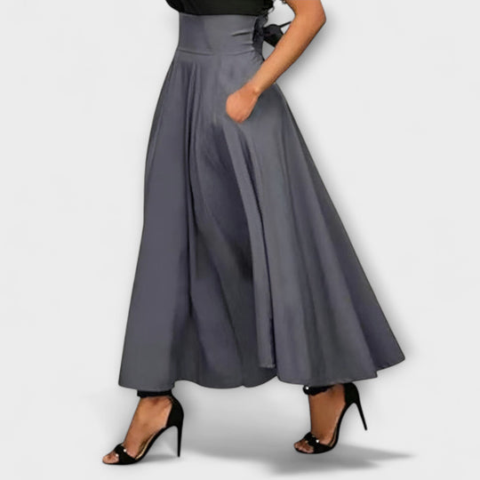 Aurora - Elegante Saia Maxi no Estilo Chic