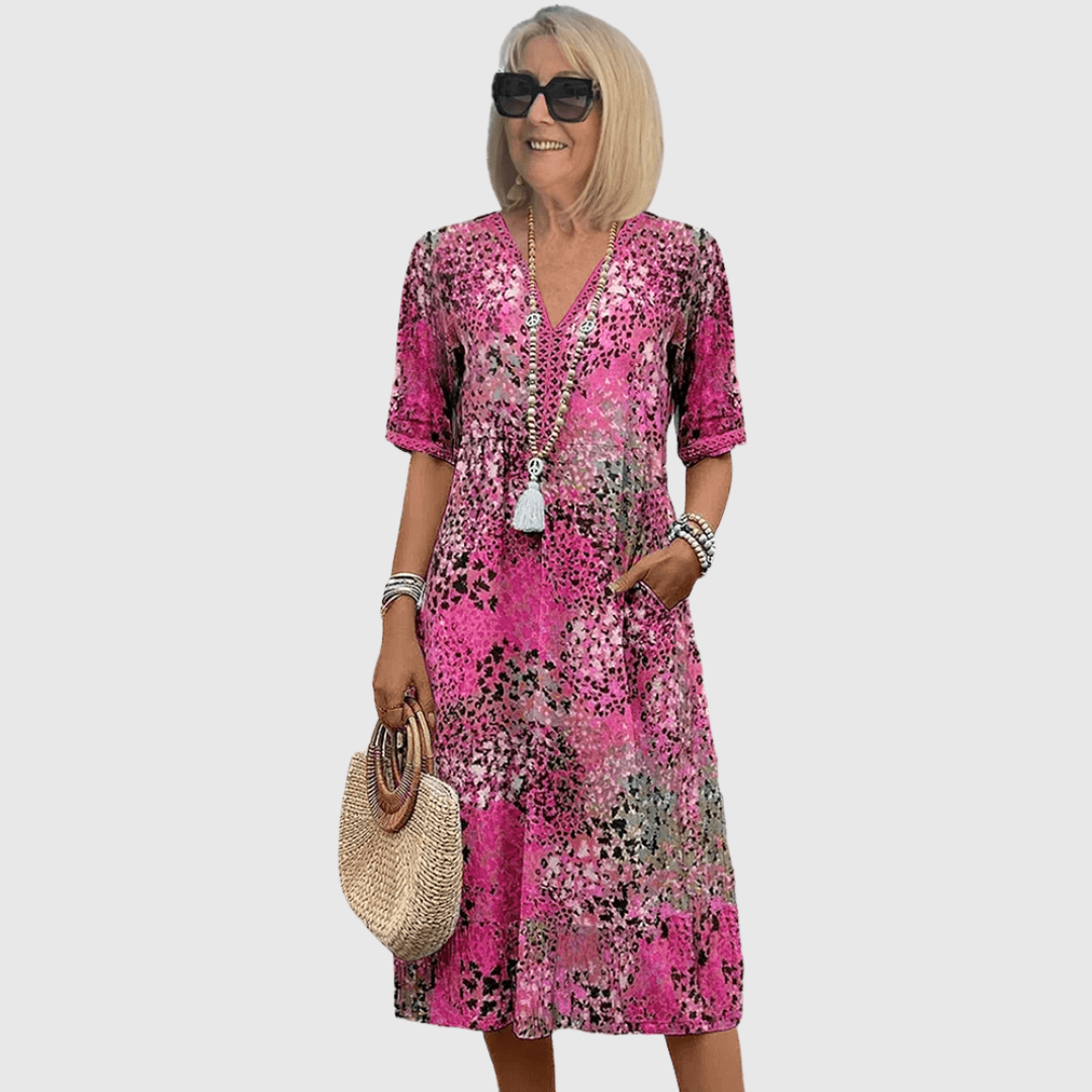 Skyler | Vestido Midi Brisa do Oceano