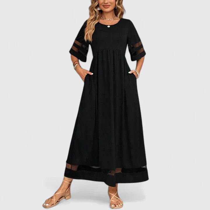Delymarina | Vestido Midi Elegante