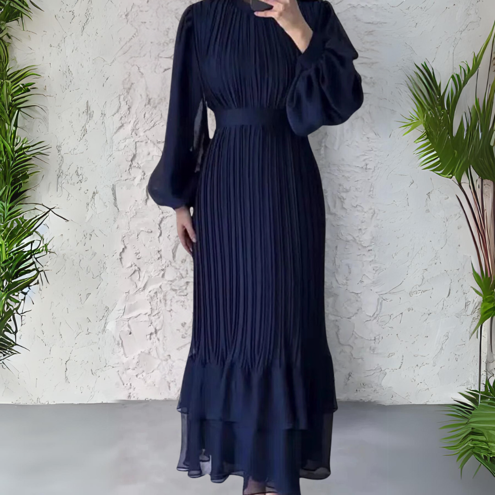 Hazel - Vestido Elegante Plissado