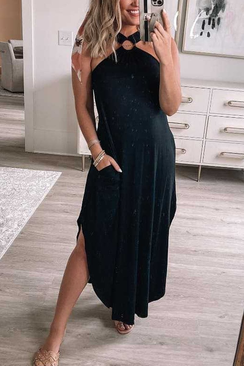 Jezrah - Vestido Halter Breeze