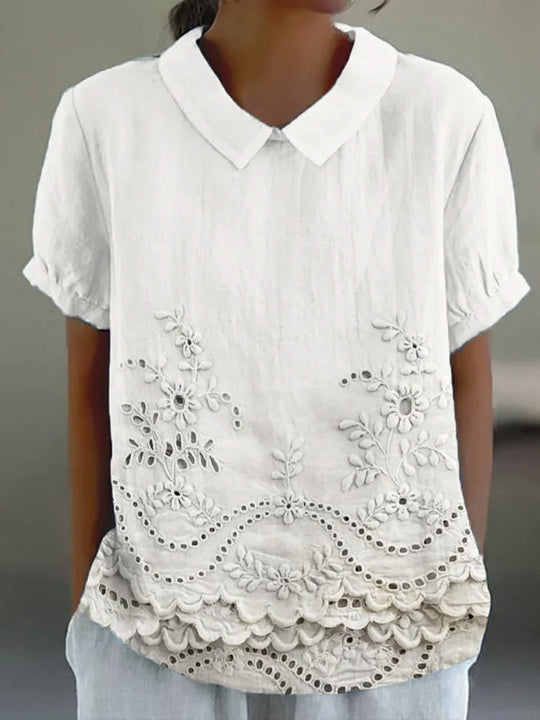 Lily | Camisa de Bordado Floral