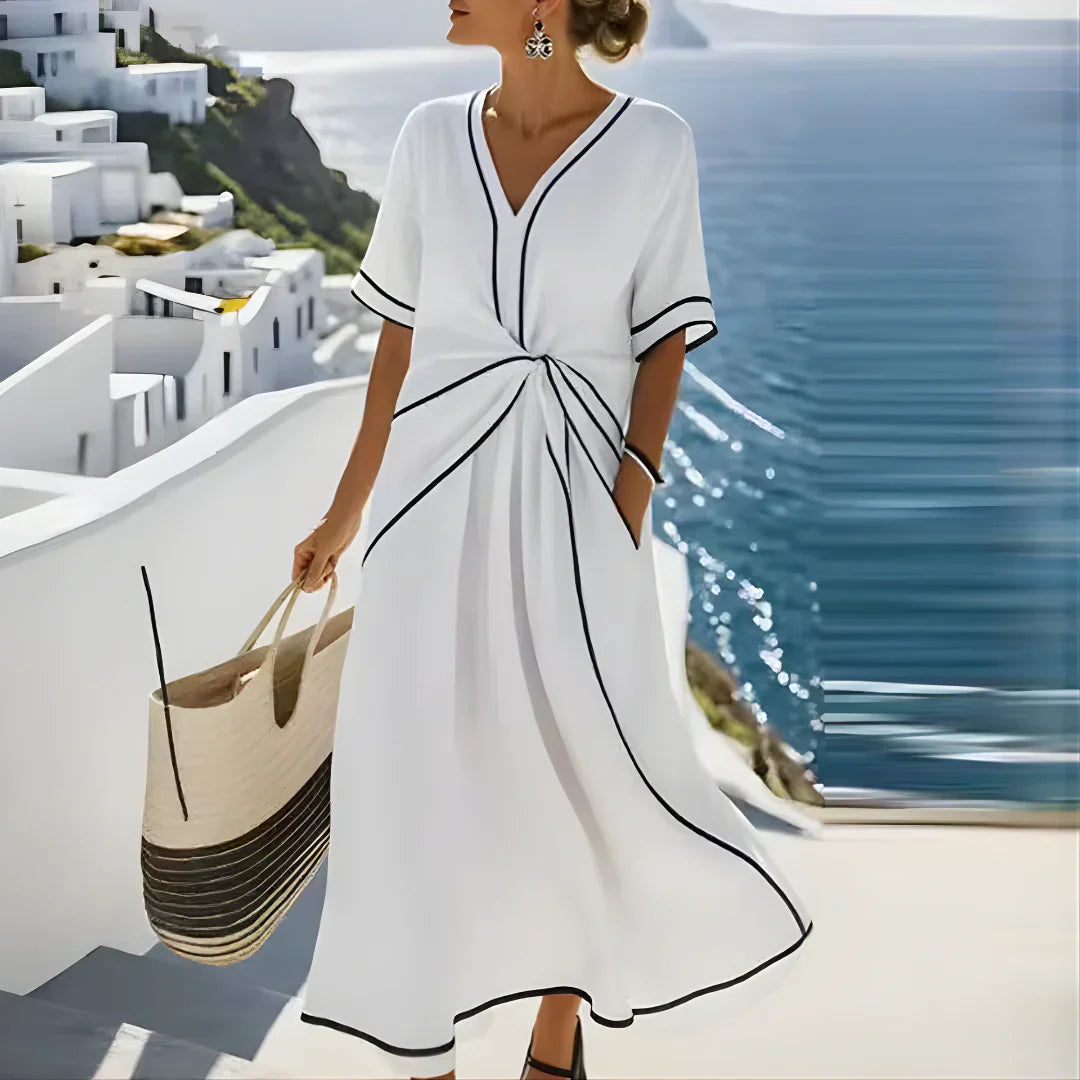 Athena™ Vestido Elegante e Flattering