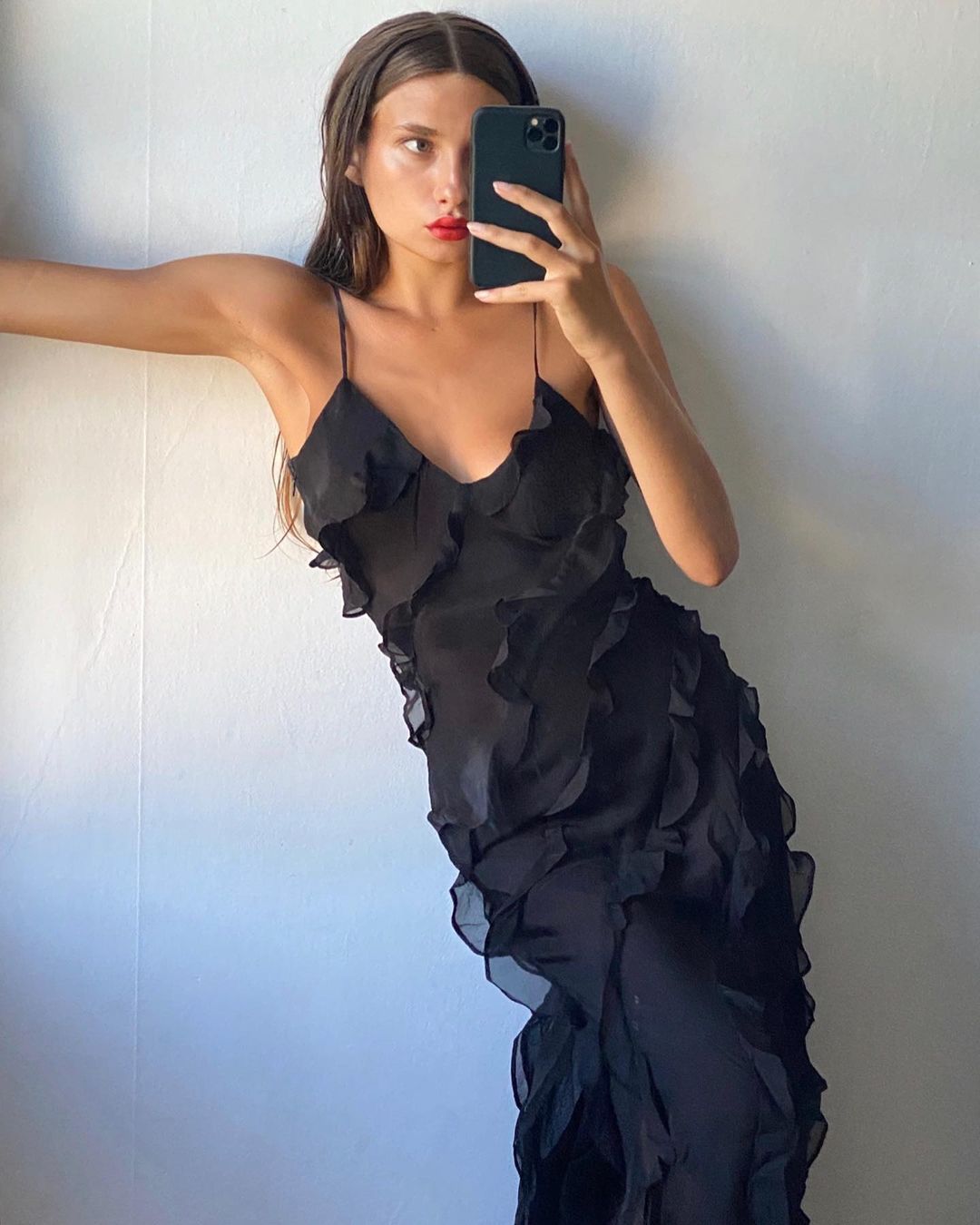 Aliza | Vestido Maxi com Babados