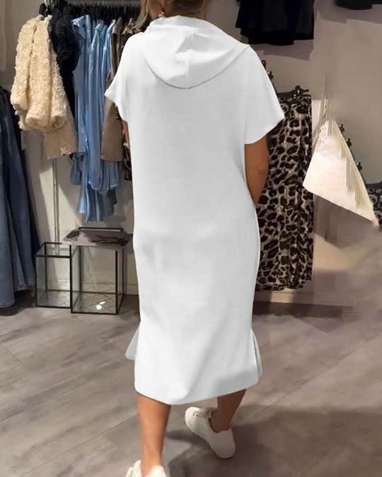 Bridget - Vestido Moletom Casual