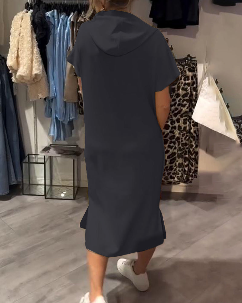 Bridget - Vestido Moletom Casual