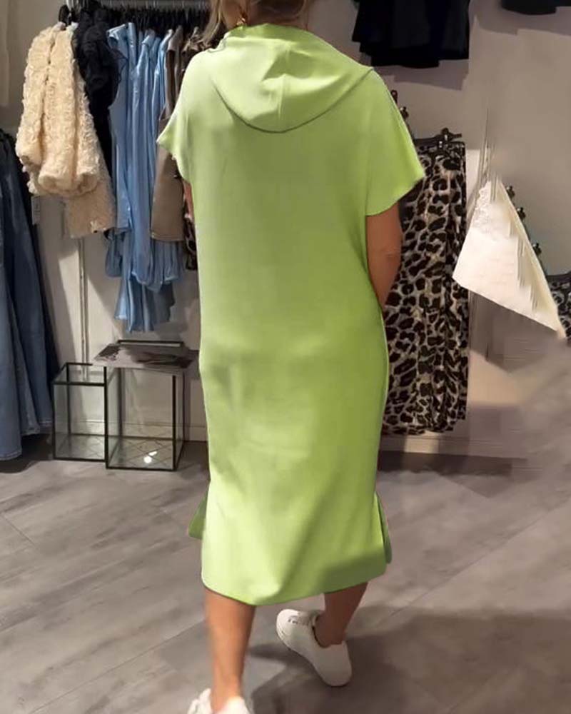 Bridget - Vestido Moletom Casual