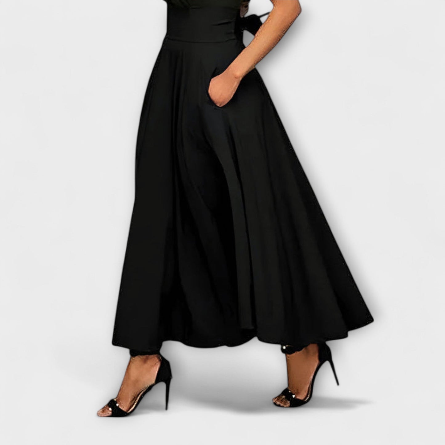 Aurora - Elegante Saia Maxi no Estilo Chic