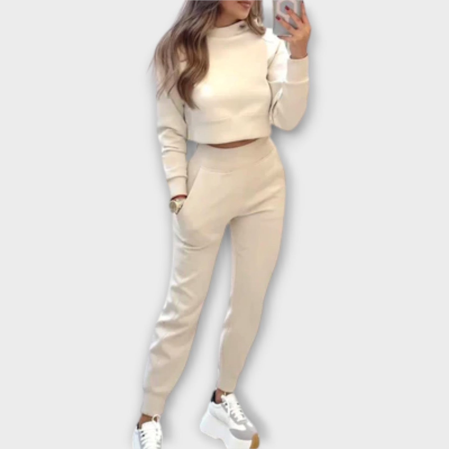 Aurora - Conjunto de Moletom Casual