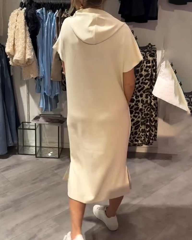 Bridget - Vestido Moletom Casual