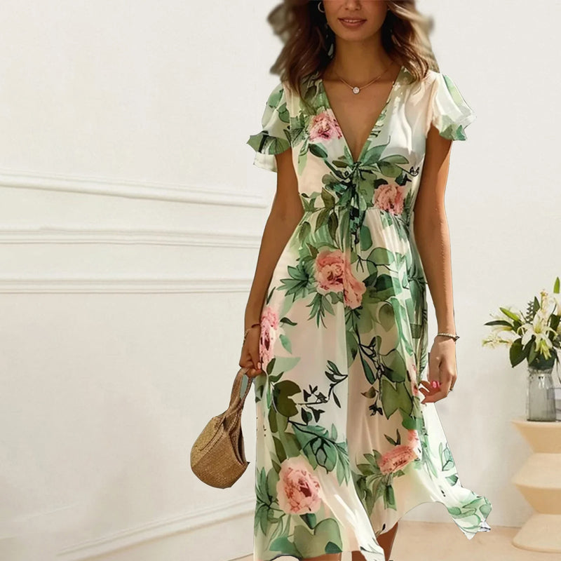 Nirella - Vestido Floral Breeze