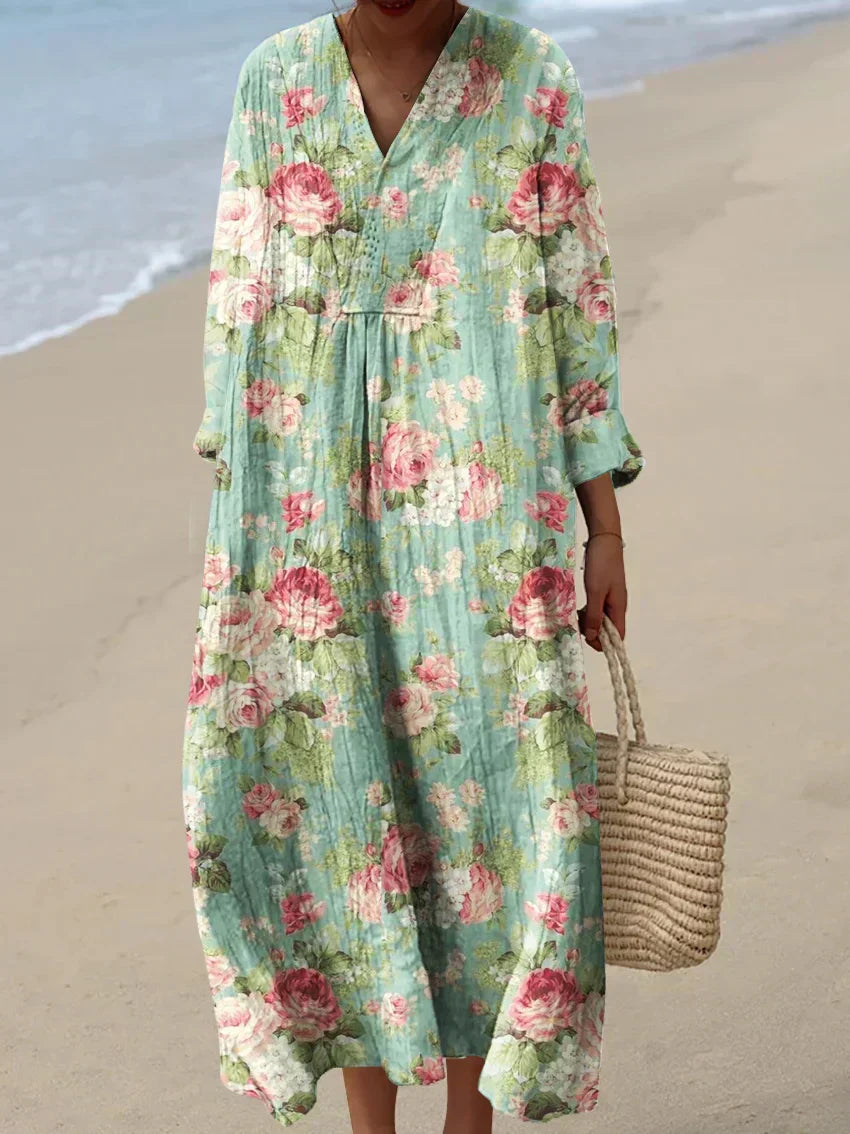 Anne - Vestido de Verão Estampado