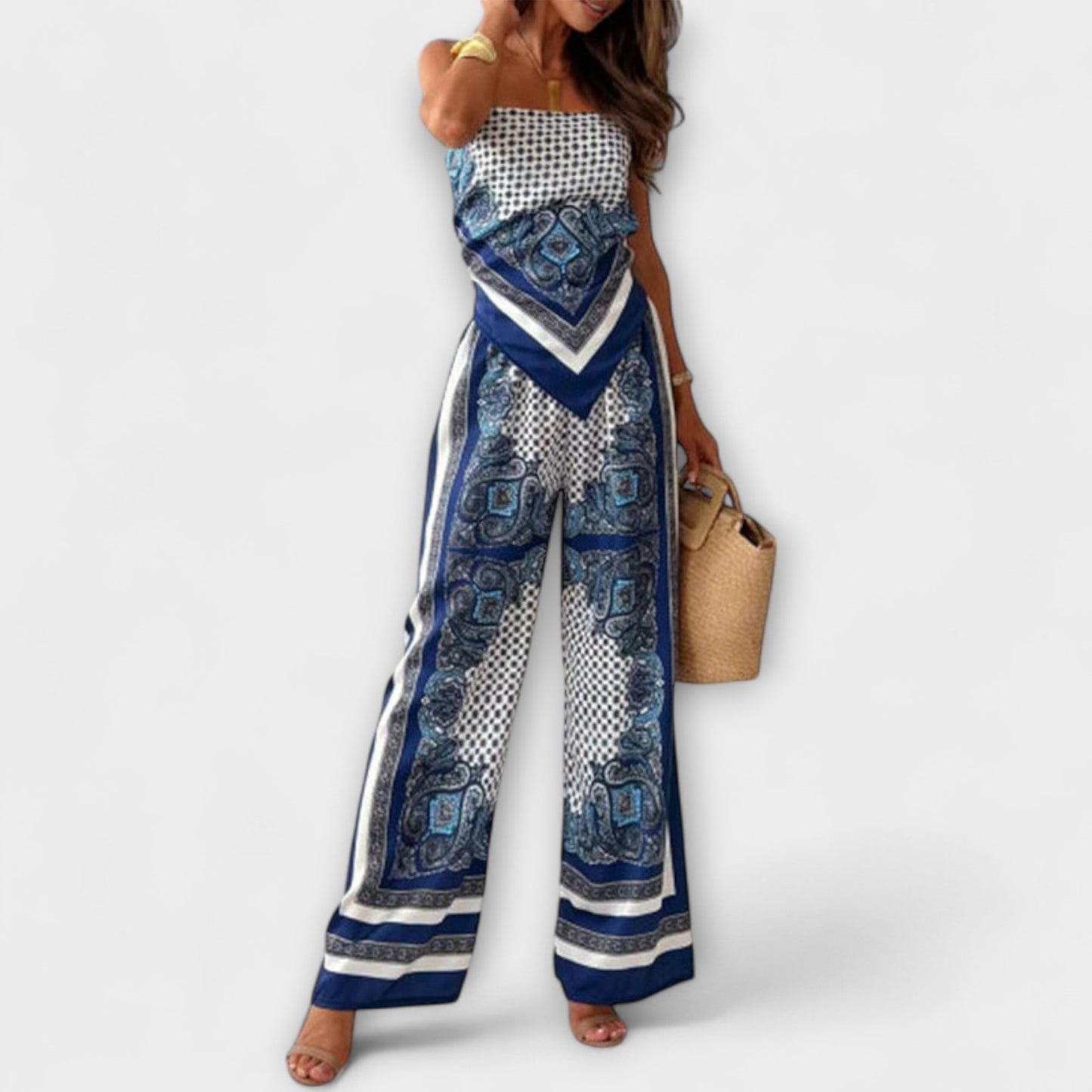 Dakota - Conjunto de Colete e Calças Elegante