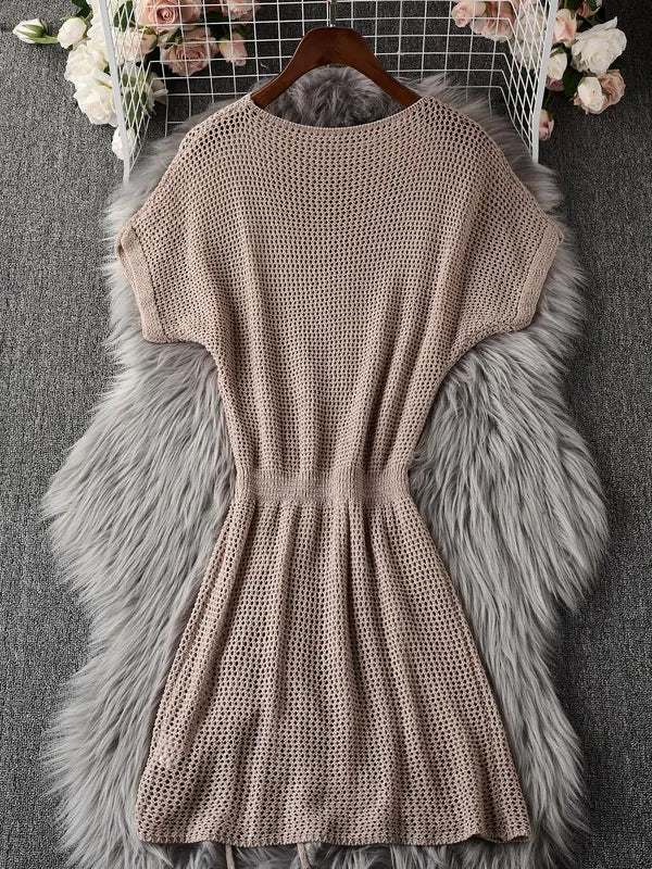 SANTANA™ - Vestido Casual de Verão com Decote Redondo