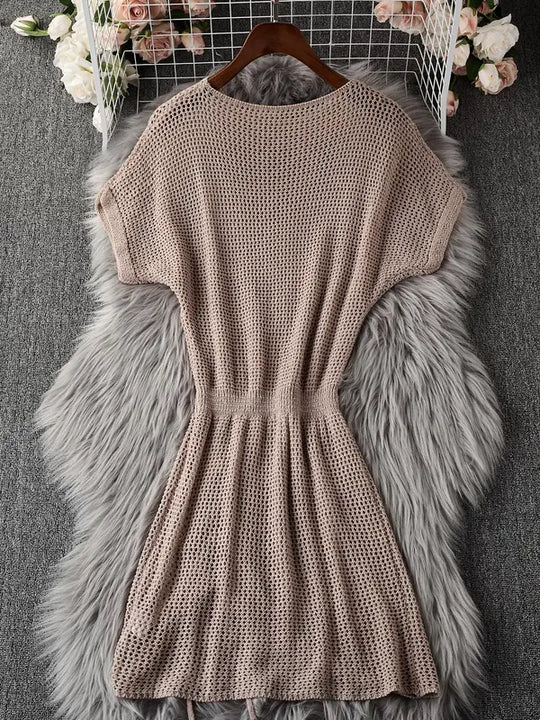 SANTANA™ - Vestido Casual de Verão com Decote Redondo