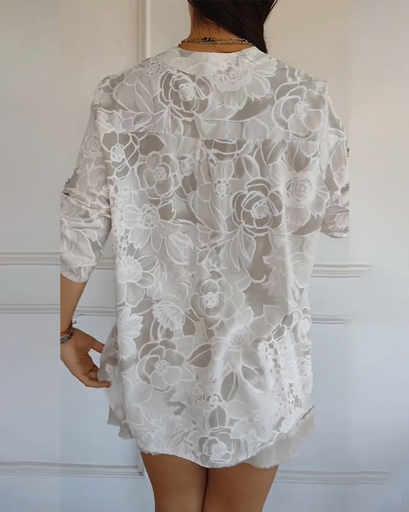 Cassie | Blusa com Estampa Floral