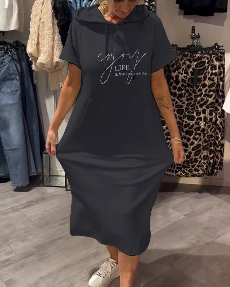 Bridget - Vestido Moletom Casual