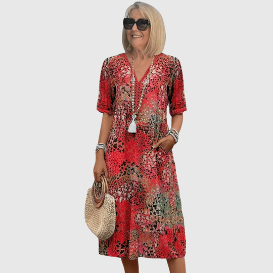Skyler | Vestido Midi Brisa do Oceano