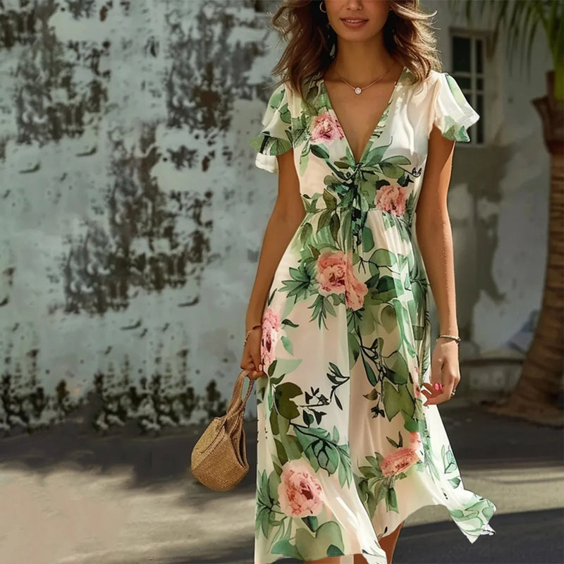 Nirella - Vestido Floral Breeze