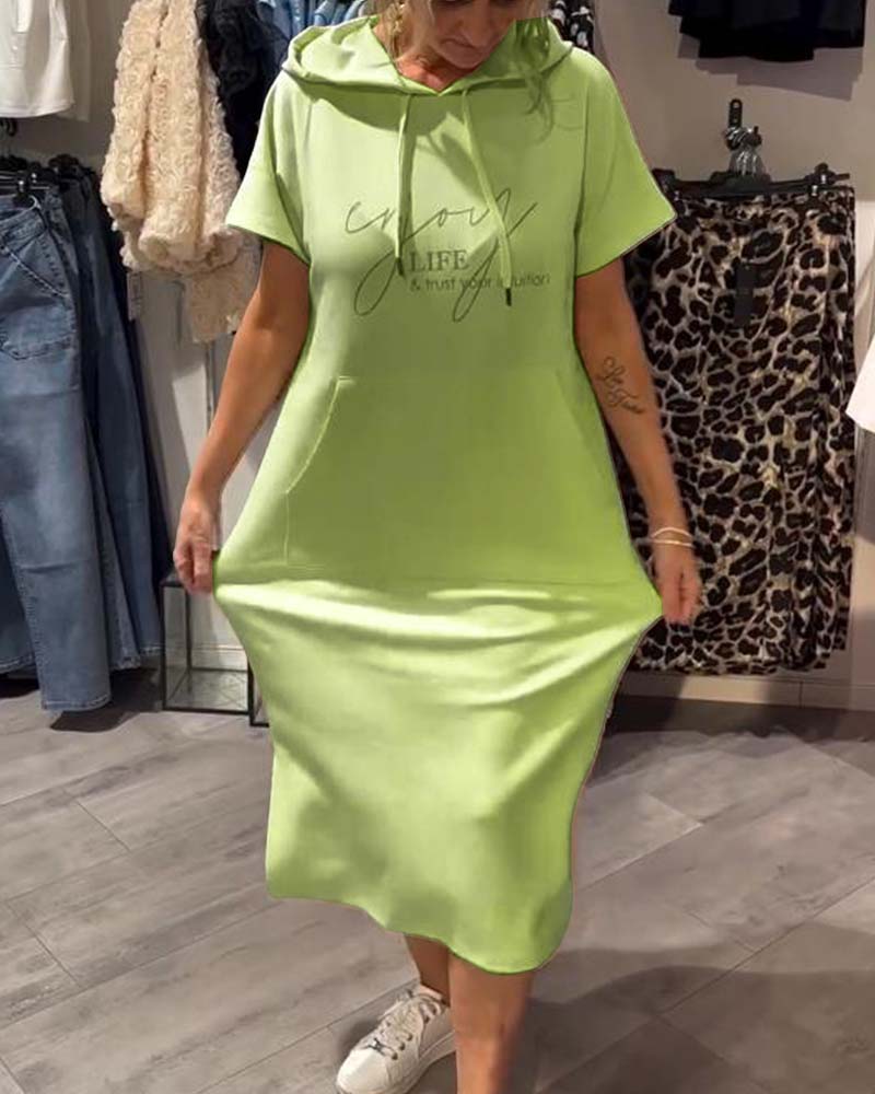 Bridget - Vestido Moletom Casual