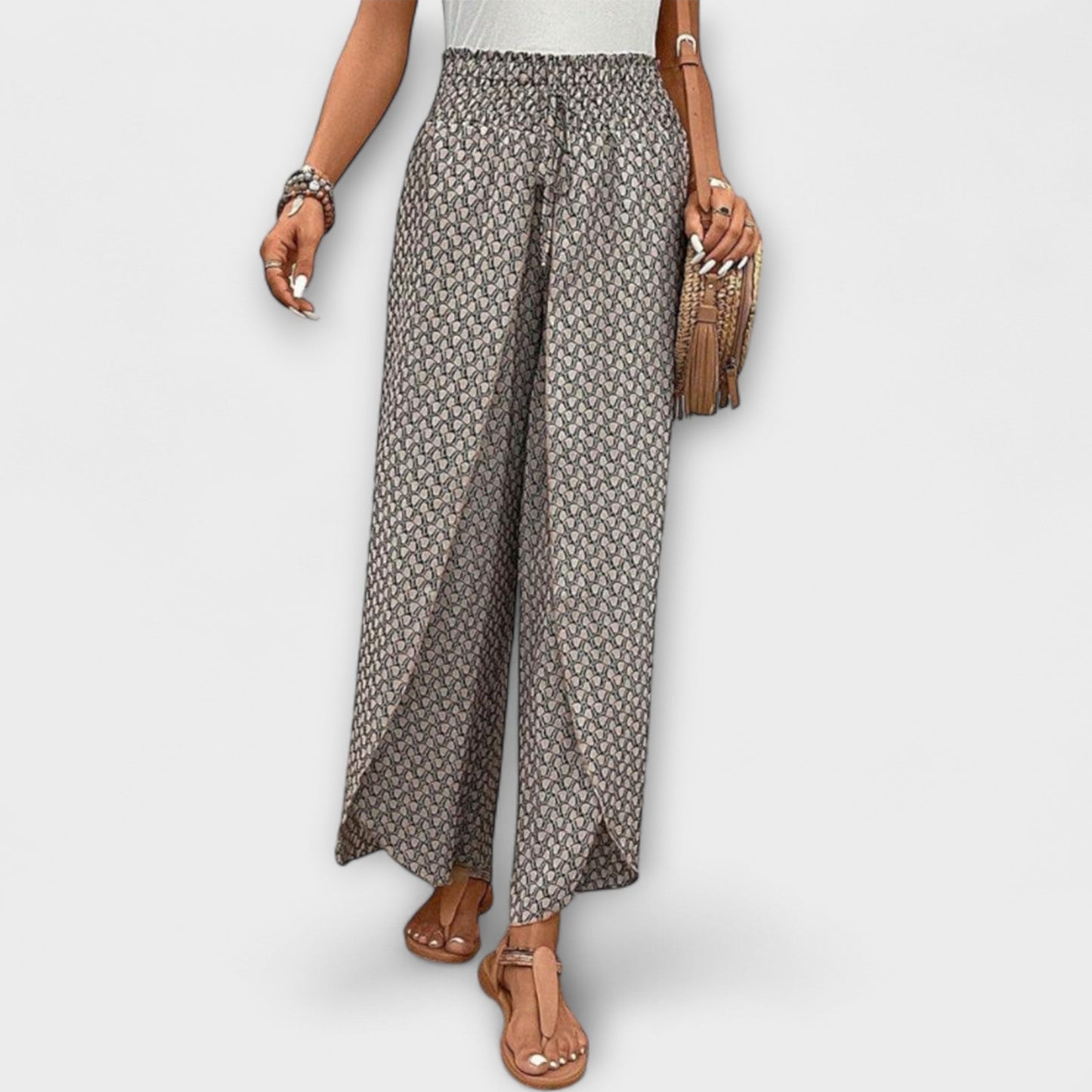 Chiara - Calça Palazzo Elegante