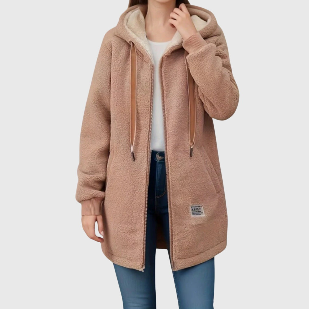 Glistra™ – Jaqueta de Fleece Feminina – Confortável e Estilosa