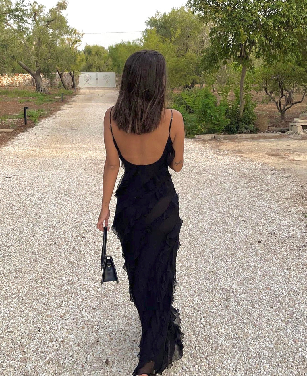 Aliza | Vestido Maxi com Babados