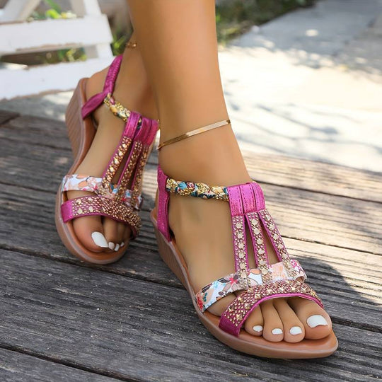 Elina™ | Sandálias Boho Elegantes