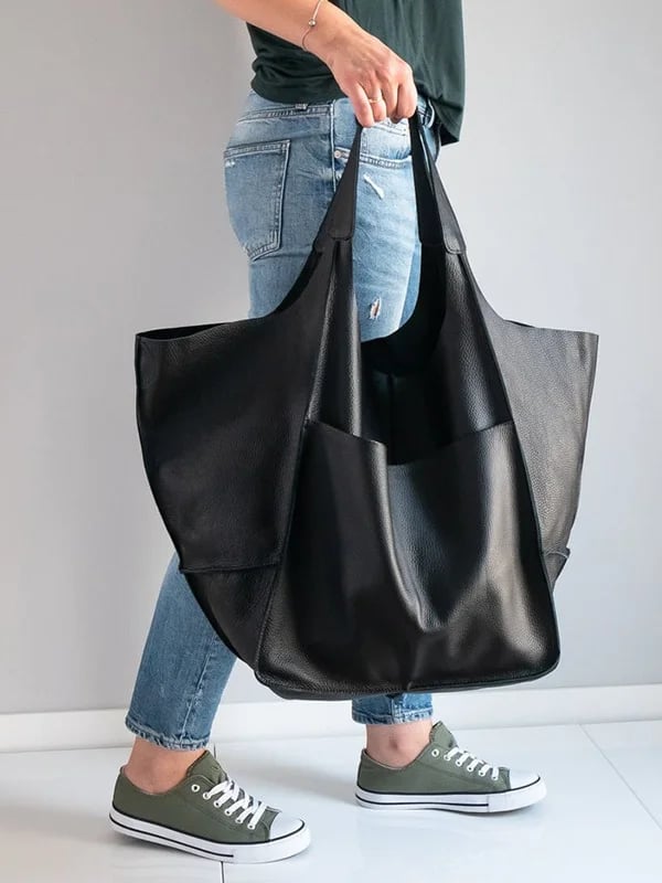 Ruth - Bolsa Tote de Couro Atemporal