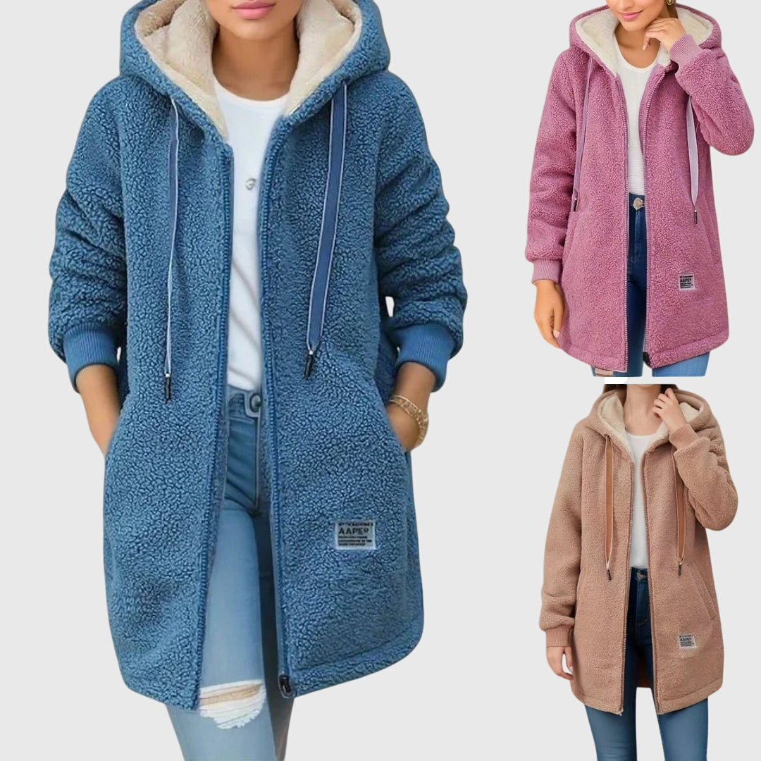 Glistra™ – Jaqueta de Fleece Feminina – Confortável e Estilosa