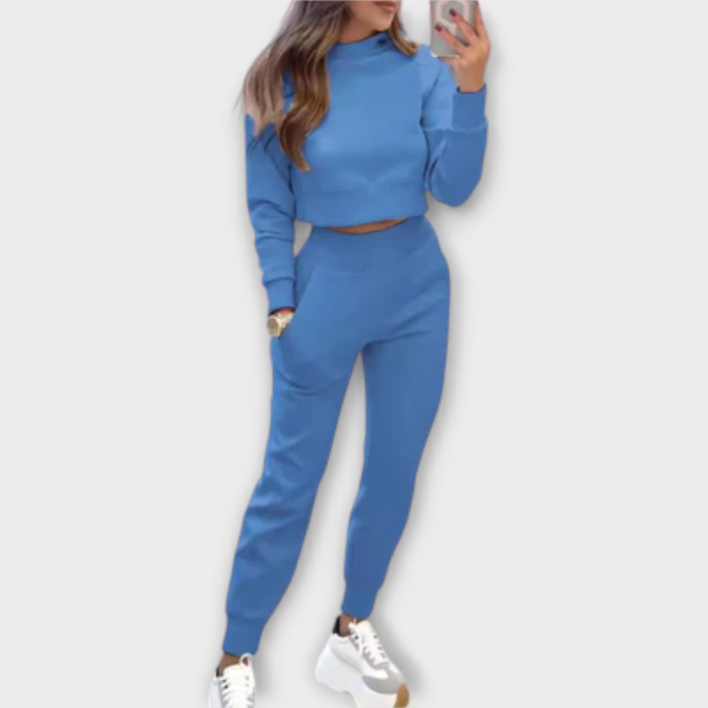 Aurora - Conjunto de Moletom Casual