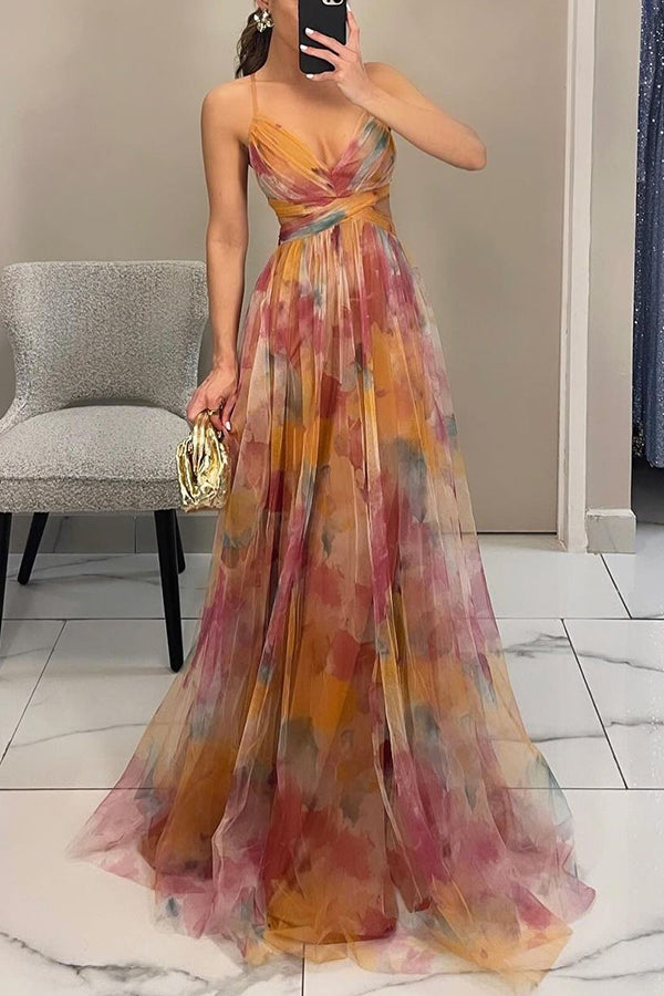 Esme – Vestido Fluido Estampado