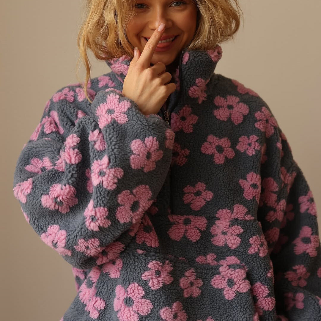 Blusa de Lã Quentinha Bloom